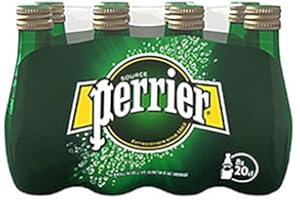 BOISSONS PERRIER – Agua mineral natural gaseosa 8 x 20 cl – La unidad