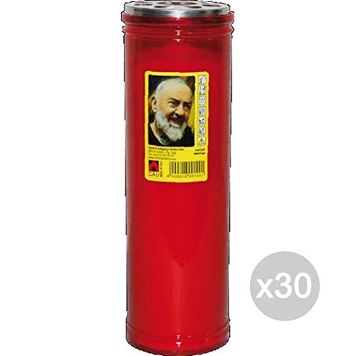 Glooke Selected Set 30 Lumini U Ceri T60 Rosso Cm 22 P/pio 120 Profumazione E Decorazione della Casa