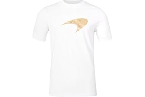McLaren F1, T Shirt, 2024 Speedmark Design, Adults, Bright White, Organic Cotton, Official Merchandise