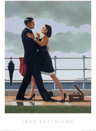 JACK VETTRIANO Anniversary Waltz Print Size 50 cm X 70 cm