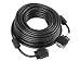 Produktbild lanberg CA-VGAC-10CC-0150-B Vga (15Pol) Stecker auf Vga (15Pol) Stecker Kabel mit Ferritenkern, 15m schwarz