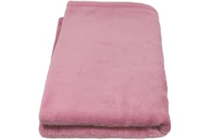 MIMIKO Pets - puszysty koc dla psa i kota | (50 x 70 cm) Różowy | Koc dla psa na podróż i do samochodu | Możliwość prania w pralce | Koce dla kotów i psów | Przytulny, miękki koc na sofę, kanapę