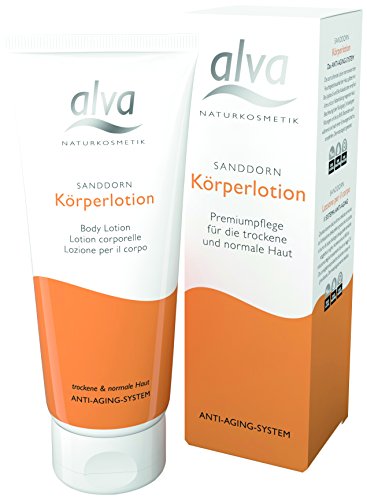 Preisvergleich Produktbild alva naturkosmetik Sanddorn Körperlotion, 1er Pack (1 x 100 ml)
