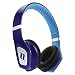Produktbild Noontec Zoro II HD On Ear Kopfhörer Preisgekrönt Sound Leichte Faltbare Headset mit In-Line-Mikrofon,Blau