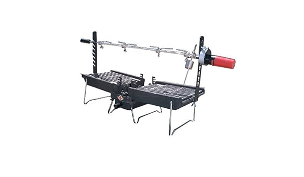 vintage cast iron charcoal grill