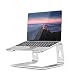 Produktbild Laptopständer, Tragbar Klappbar Laptop Stand Verbesserte Alulegierung Cooling Notebook Ständer, Desktop Platzsparender Halter mit Anti-Rutsch Silikon, Geeignet für Alle 11-15.6" Notebooks und Tablets