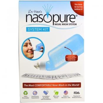 Nasopure"Nicer Neti" Pot Sinus Wash System 8 Ounce