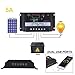 Produktbild Big-Mountain Solar Ladegerät 12V/24V LCD Controller Solar Panel Batterielader Intelligente Regler Laderegler Auto Schalter -5A,10A,15A,20A,30A (5A)