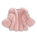 Produktbild TianWlio Mäntel Herbst Winter Damen Jacken Parka Warme Jacken Strickjacken Mode Feste Jacken Kurze Nähte Kunstpelzmantel Rosa S