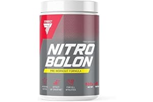 ‎TREC NUTRITION Trec Nutrition Nitrobolon Muskelaufbau maximierter Fokus und massiver Pump Energy Sport Bodybuilding 600g Dose - Orange