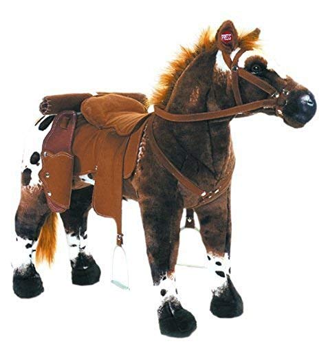 Happy People Cheval de Cowboy Anglo Araber avec différentes Variations sonores - Supportant Jusqu'à 100 kg (3 Sons)