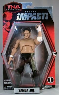 Samoa Joe ~7" Figure: TNA Wrestling Deluxe Impact Series #1