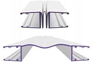 AquaParts Duschtür Dichtung 200cm | für 5mm, 6mm Glastür Stärken | Transparent | Wasserabweisende Duschdichtung | Streifdichtung | Duschkabinen-Dichtung | für Dusche und Duschtür