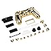 Produktbild Delicacydex Gold Chrome Ersatz Hydro Getaucht Shell Mod Kit für PS4 Controller auf Lager!