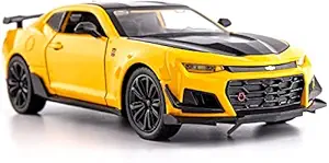 KidsROAR Metal Camaro Model Car Kids Friction Powered Die-cast Cars Playset Metal Car Toy for Kids Toys Pull Back Vehicles for Kids Boys Girls Toddlers, Toy Cars Party Gift Favors for Children