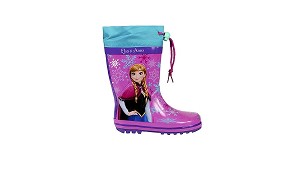 MEDIA WAVE store Stivali Antipioggia galosce 2300001832 Frozen Taglie da 24  a 31 in Gomma (24) : Amazon.it: Scarpe e borse