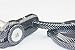 Snakeskin 7/8" Bar End Mirrors 3" For Yamaha XT 125 200 225 250 350 500 600 750