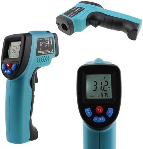 -50 to 550℃ Non-Contact Infrared Thermometer Digital Pyrometer Laser Outdoor Celsius Thermometers