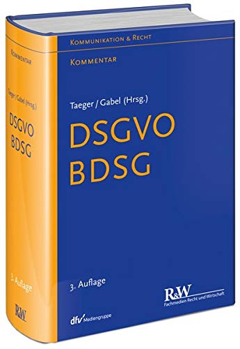 Preisvergleich Produktbild DSGVO - BDSG (Kommunikation & Recht)