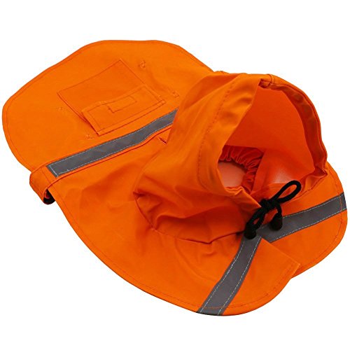Dog-Raincoats-Fashion-Solid-Color-Waterproof-Clothes-For-Dogs-In-Wet-Weather-Outdoor-Lightweight-Rain-Jacket-With-High-Breathable-Qualities-Adjustable-Poncho-Hooded-Coat-With-Reflective-Strip-Outfit-C