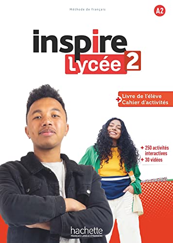 Inspire lycée 2: Livre de lélève + cahier dactivités + parcours digital