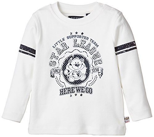 blue seven Baby Boys NB Kn T-Shirt, RH T-Shirt T-Shirt, Beige (offwhite Orig 010), 0-3 Months (Manufacturer size: 56)