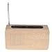 Produktbild Prosperveil FM Radio Holz Bambus LED Wecker LED Display Desktop Uhr