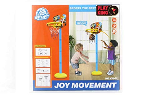 Playking Smart Toys Joy Movement Basketball Hoop for Kids, Age 2-6, Design May Vary