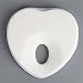 Baby Pillow,anti-flat head positioning pillow with suffocation-preventing shape for healthy air flow and paediatric skull formation (0-6M, Beige)