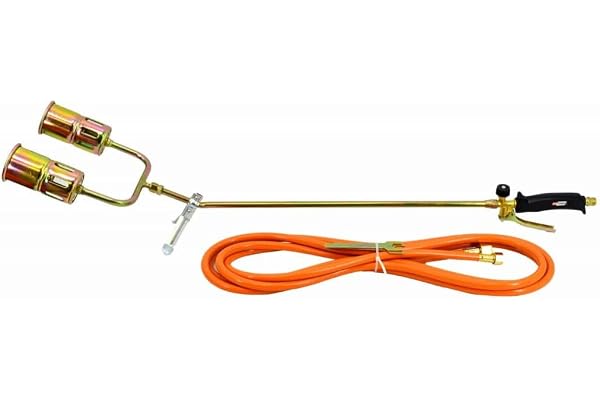 AWTOOLS 60 mm lång takbrännare med två munstycken