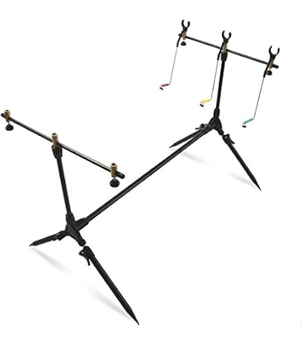 4 Supporti Per Bite Indicator Con Chemoluminescente - Accessori Per Rod Pod E Pesca