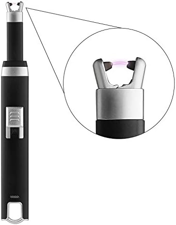 AUTSCA ARC Lighter USB Rechargeable Lighter Flameless Windproof ARC Pulse Long Neck Lighter for Candle, Grill, Stove