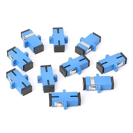 VD (Pack of 25 Pcs) SC/UPC Fiber Optic Adapter Simplex Single-mode SC/UPC Connector for Reliable Fiber Optic Connections