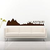 Islamische Wandtattoos - Meccastyle - Türkei Stadt Sehir - Kayseri Skyline - A5380