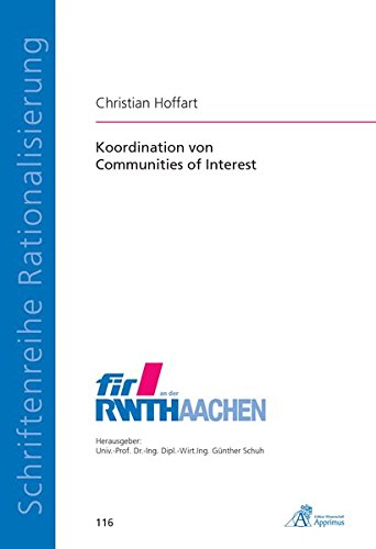 Koordination von Communities of Interest (Schriftenreihe Rationalisierung)