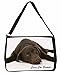 Produktbild Welsh Chocolate Labrador 'Caru Chi Bampi' Large 16" Black School Laptop Shoulder