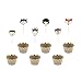 Produktbild 1 Cupcake Set Waldtiere