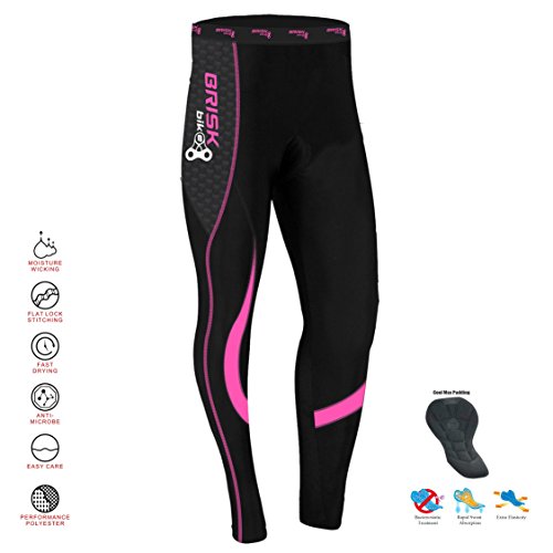 Brisk Bike Thermo-Radhosen Fahrradhosen Radsport-Leggings Fahrradhosen Radlerhosen gepolsterte Radhosen professionelle Radhosen Fahrradkleidung Mountainbike