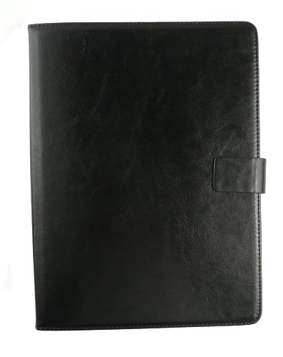 Emartbuy® Archos 101c Platinum 10.1 Zoll Tablet Universalbereich Schwarz Multi Winkel Folio Exekutive Case Cover Wallet Hülle Schutzhülle mit Kartensteckplätze + Schwarz Eingabestift - 3