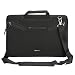 Produktbild Notebooktasche 17.3" | Evecase 17.3 Zoll Universal Laptop Schutzhülle Aktentasche mit Neopren Außenmaterial, Verdeckbare Griffe, Zubehörfächer für Notebook MacBook Ultrabook Tablet Lenovo Asus Acer - Schwarz