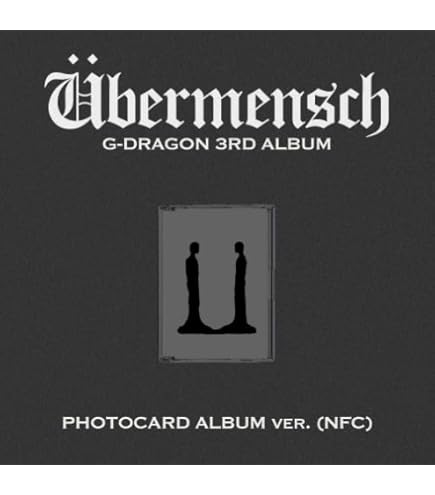 G-DRAGON Übermensch [JEWEL Ver.] GD 3rd Studio Album (Ver.2