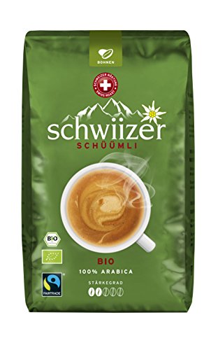 Preisvergleich Produktbild Schwiizer Bio Ganze Kaffeebohnen, 3er Pack (3 x 500 g)