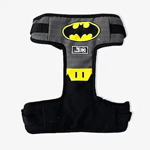 TDIT X?DC Official Body Mesh Dog Harness - The Batman (Size Large)