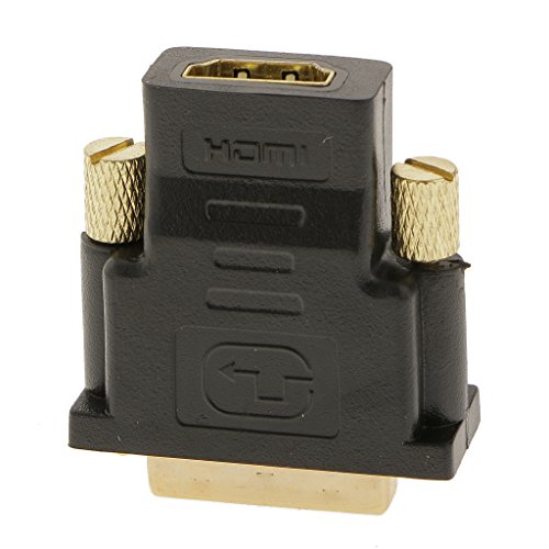 MagiDeal Dvi-i-Dual-Link (24 + 5-polig) Stecker auf Buchse Standard-Adapter für HDTV HDMI - 2