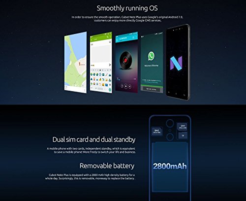 CUBOT Note Plus - 5.2 