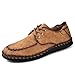 Produktbild Meipa Time-Driving Loafer für Herren, Boot, Mokassins, Schnürung, OX, Leder, lässig, personalisierbar, Retro-Obermaterial, Braun - braun - Größe: 39 EU