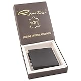 Route Leather Black Men