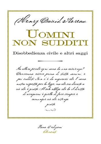 Uomini non sudditi (Elementi Vol. 5) Uomini non sudditi (Elementi Vol. 5)