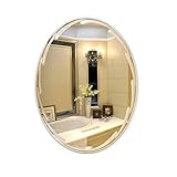 Hecho de flotador ecológico transparente 5mm de vidrio de plata gruesa, este espejo altamente durable elimina la distorsión de reflexión que se encuentra comúnmente en los espejos baratos. El respaldo de madera con pintura resiste el ácido y la humedad.