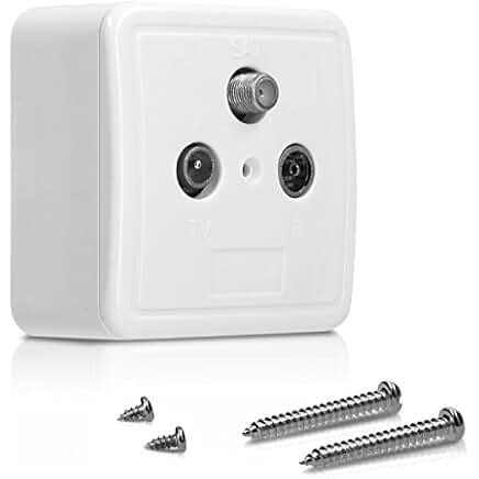 Presa Multimediale BSD 963-10N Per TV, Radio E Dati - 10 DB, Classe A+ - Foto 6